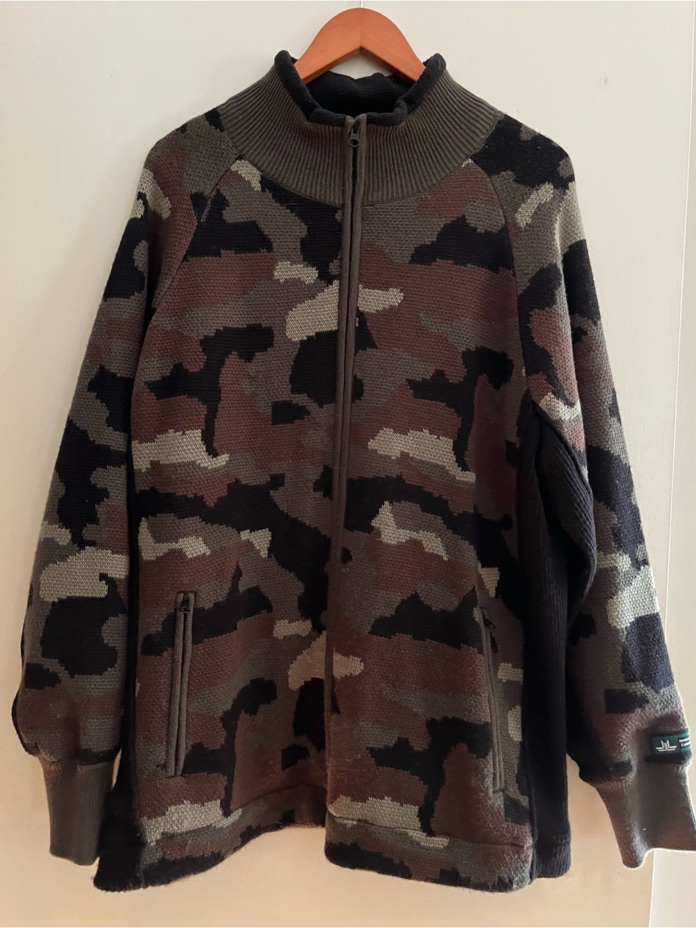 Norskwear Explorers Windstopper Lined Camo Sweater Jacket